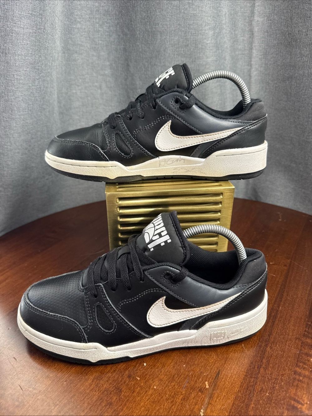 Nike Force 1 Low EasyOn Black White Youth 6Y  Sneakers FV5929-001
